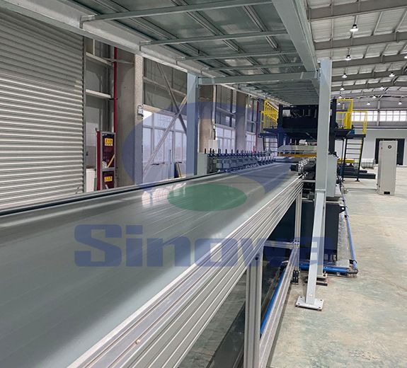 Continuous Sandwich Panel Manufacturing Line For Roof,Sinowa
