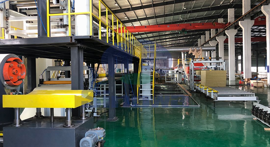 Production Machine For Rock Wool Composite Insulation Panel